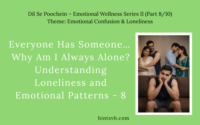 Everyone Has Someone… Why Am I Always Alone? Understanding Loneliness and Emotional Patterns – 8