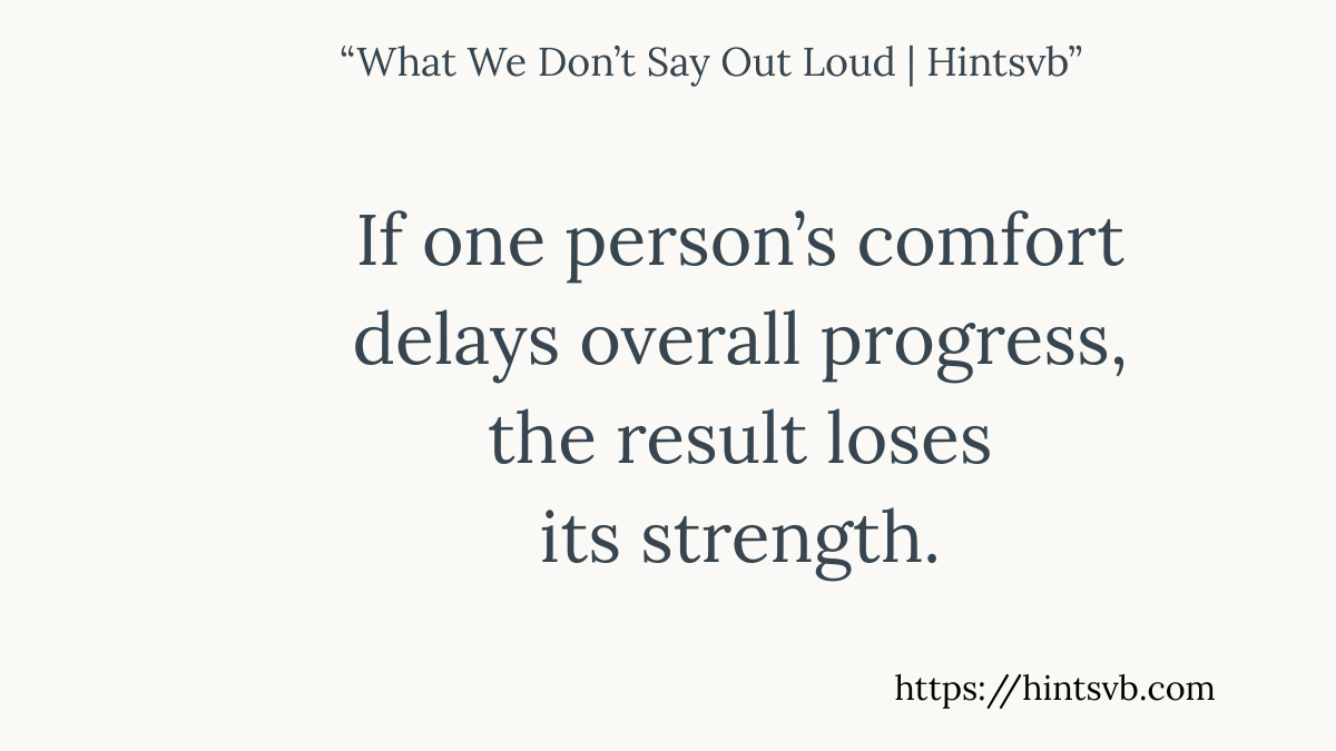 Overall Progress | What We Don’t Say Out Loud – 22 Lovely