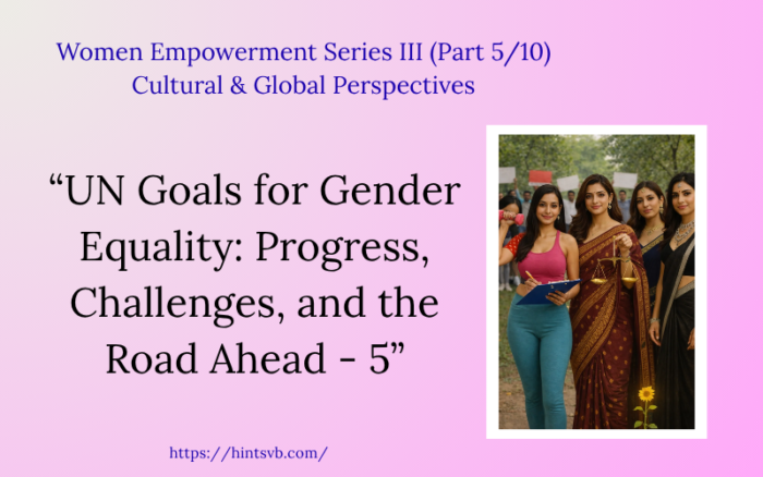 UN Goals for Gender Equality