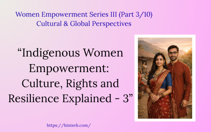 Indigenous women empowerment