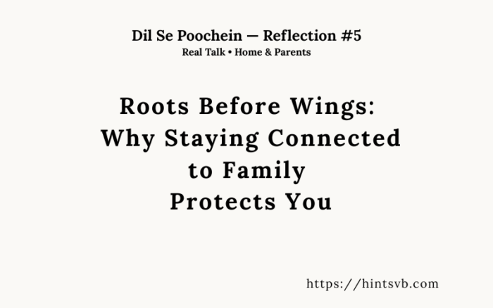 staying connected to family