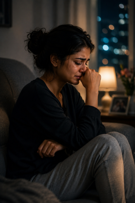 I Act Strong But I Cry Every Night