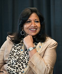 Kiran Mazumdar-Shaw, founder of Biocon, is a pioneering entrepreneur who champions women empowerment by breaking industry norms and inspiring women to lead in science, business, and innovation.